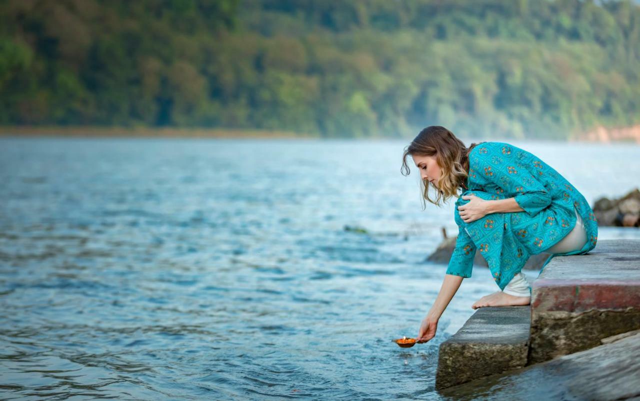 Ganga Kinare- A Riverside Boutique Resort, Rishīkesh Eksteriør billede